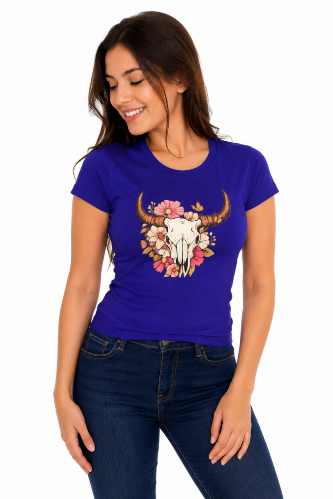 Playera Tom Western Wear/Dama talla CH