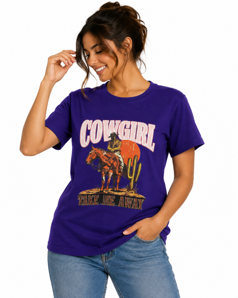 Playera Tom Western Wear/Dama talla G