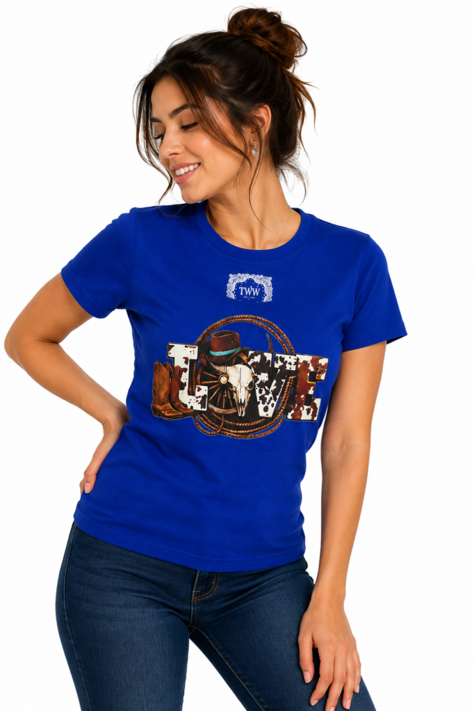 Playera Tom Western Wear/Dama talla M