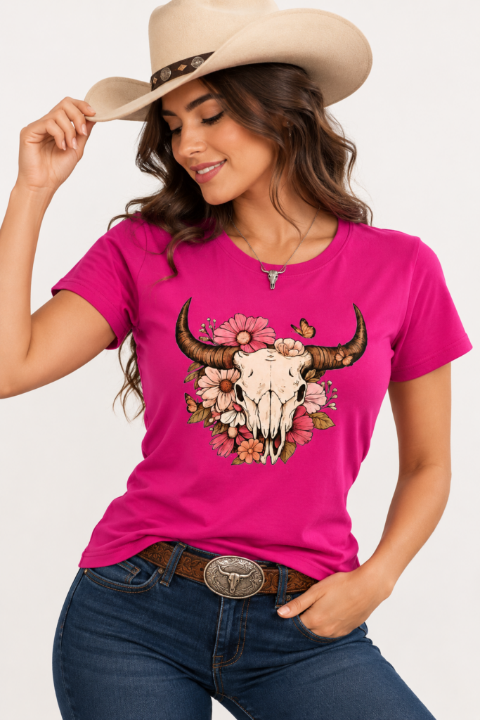 Playera Tom Western Wear/Dama talla M