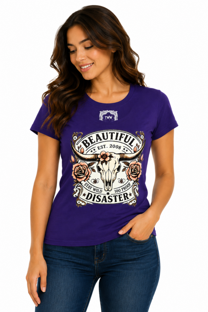 Playera Tom Western Wear/Dama talla M