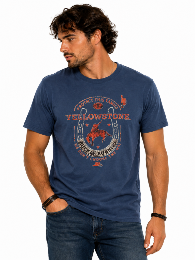 Playera Azúl